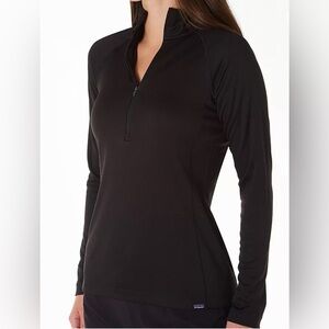 Patagonia Women's Capilene® Midweight Zip-Neck in Black